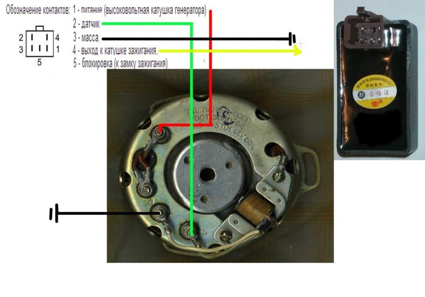 Зажигание восход 3 м