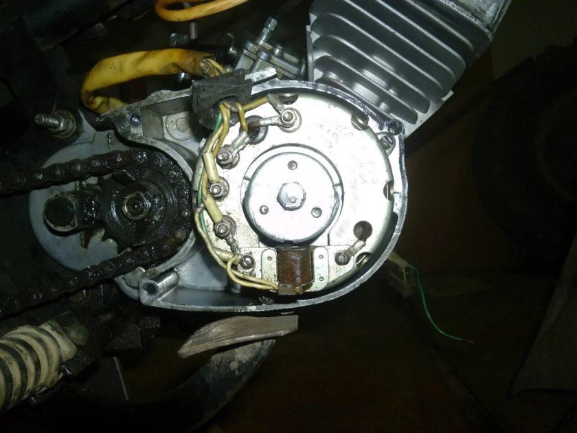 Зажигание Дельта 50 мопед