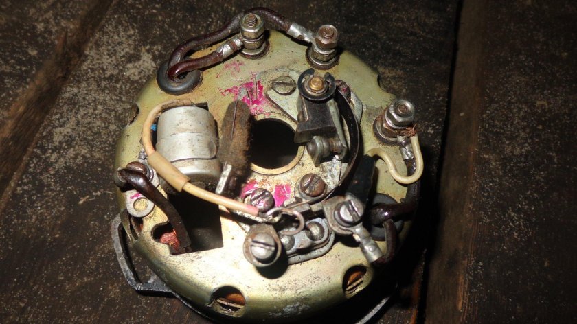 Контактное зажигание Восход 6 вольт