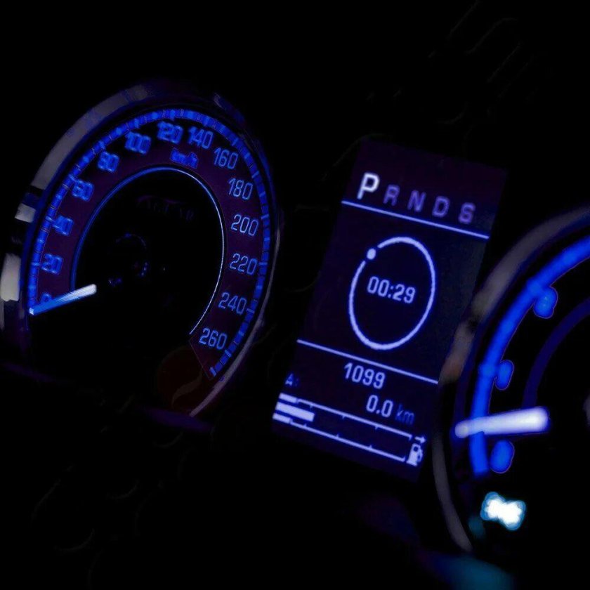 Jaguar 2021 приборная панель