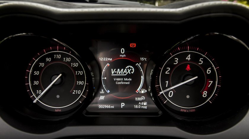 Jaguar f Type 2021 приборная панель