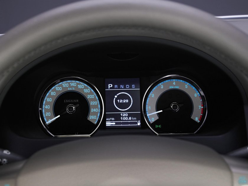 Приборная панель Ягуар