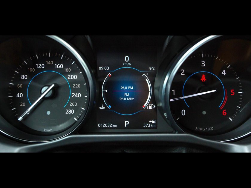 Приборная панель Jaguar XF
