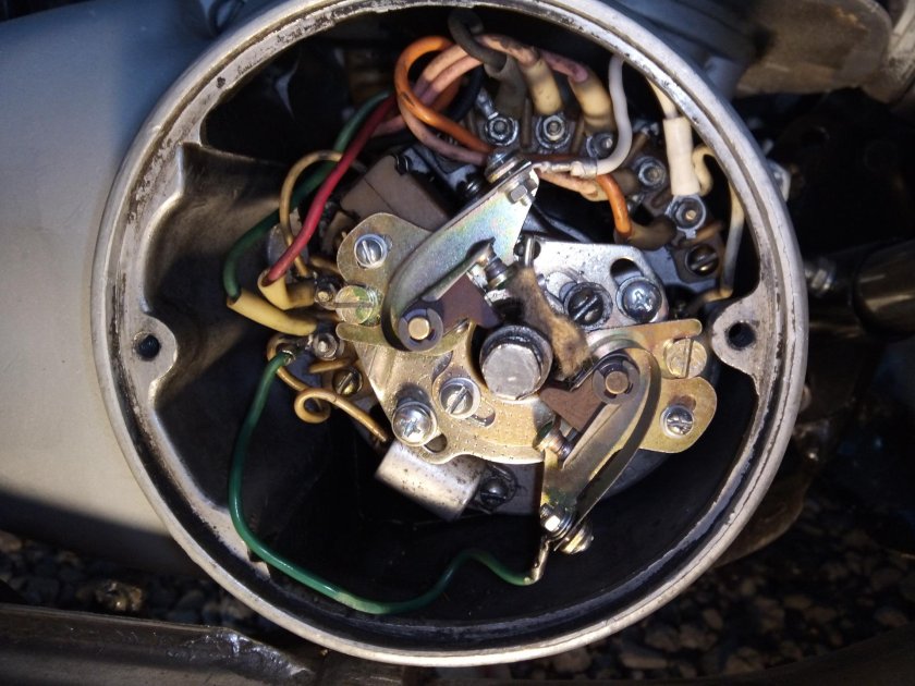 Контактное зажигание иж юпитер 5