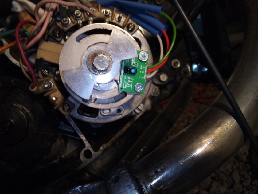 Электронное зажигание на иж юпитер 5