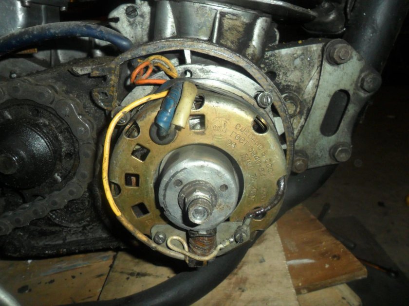 Зажигание ИЖ Планета 12 вольт