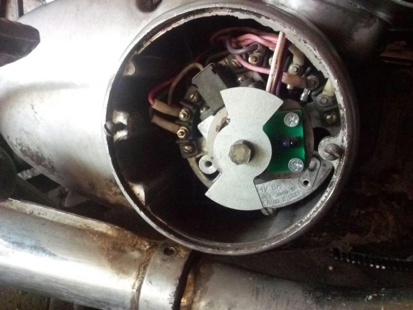 Электронное зажигание на ИЖ Юпитер 5