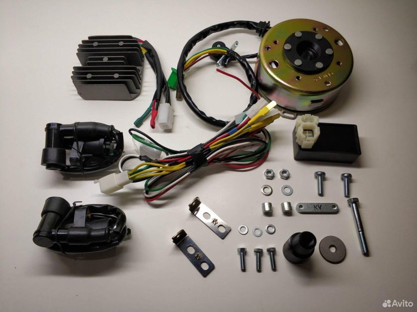 Комплект CDI зажигания на ИЖ Планета 5