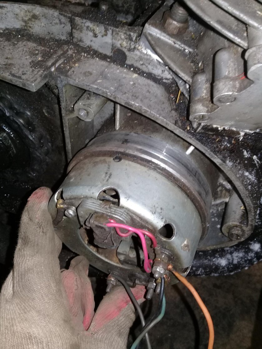 Сидиай зажигание на ИЖ Планета 5