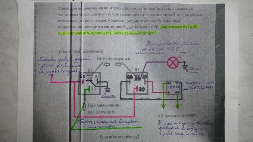 Реле зажигания ИЖ Юпитер 5