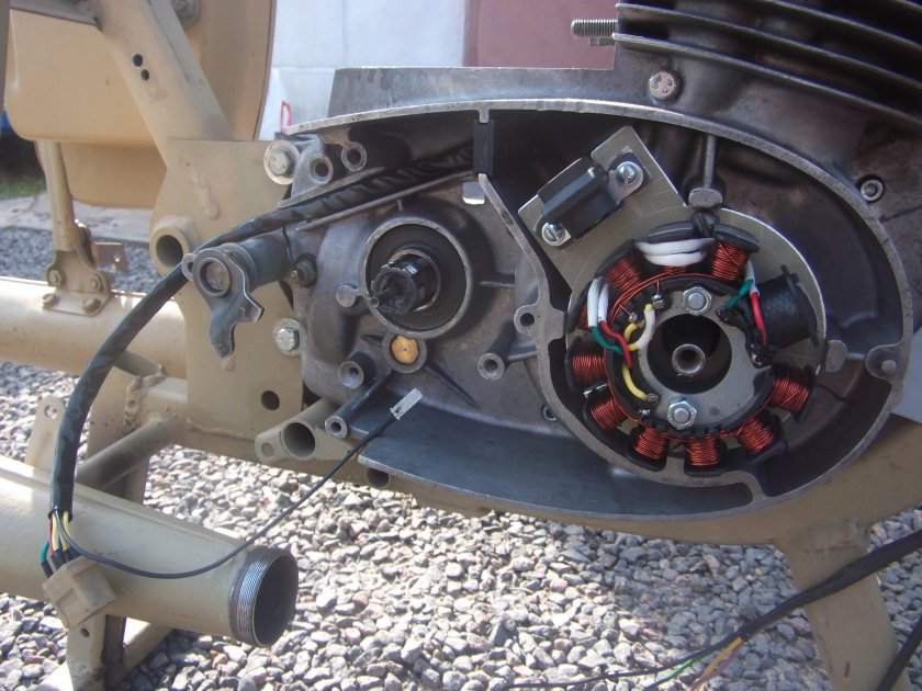 CDI зажигание на ИЖ Юпитер 5