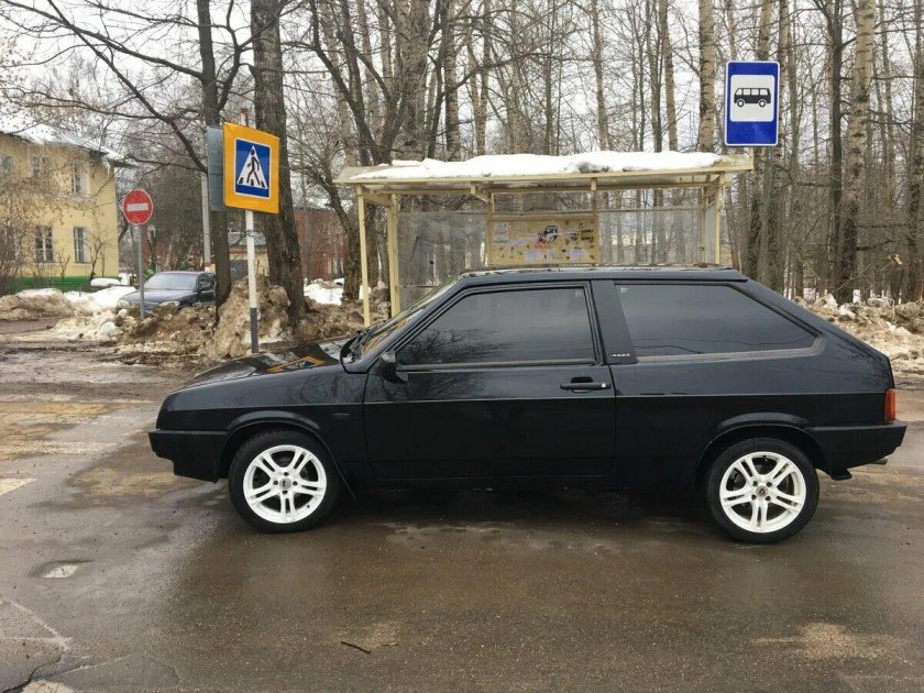 Лада 2108 черная