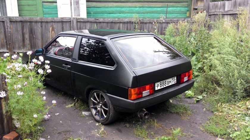 Торгмаш на ВАЗ 2108 черная