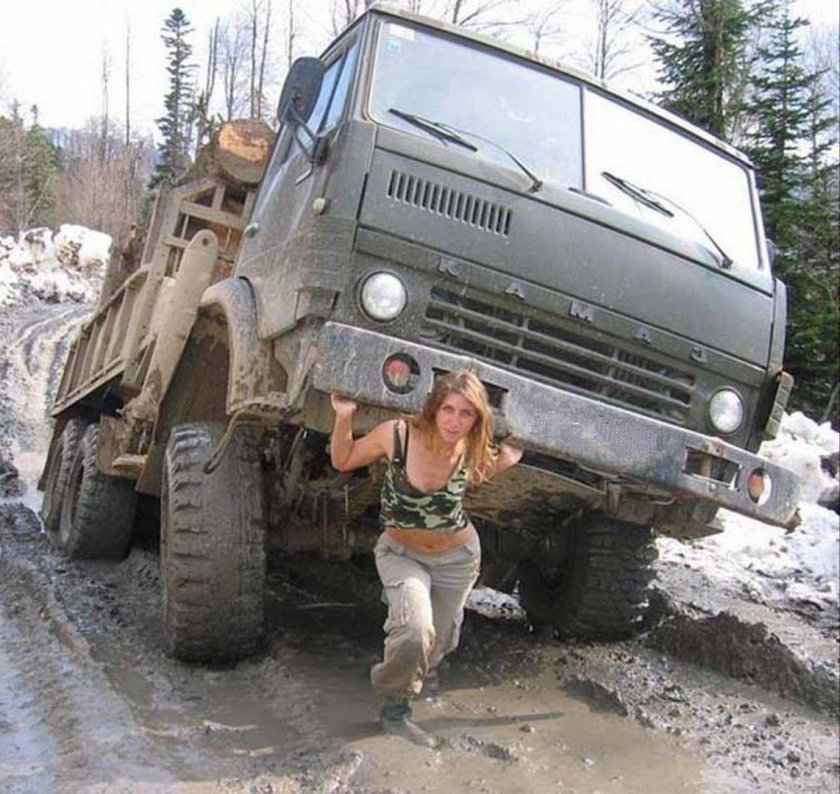 Смешной камаз