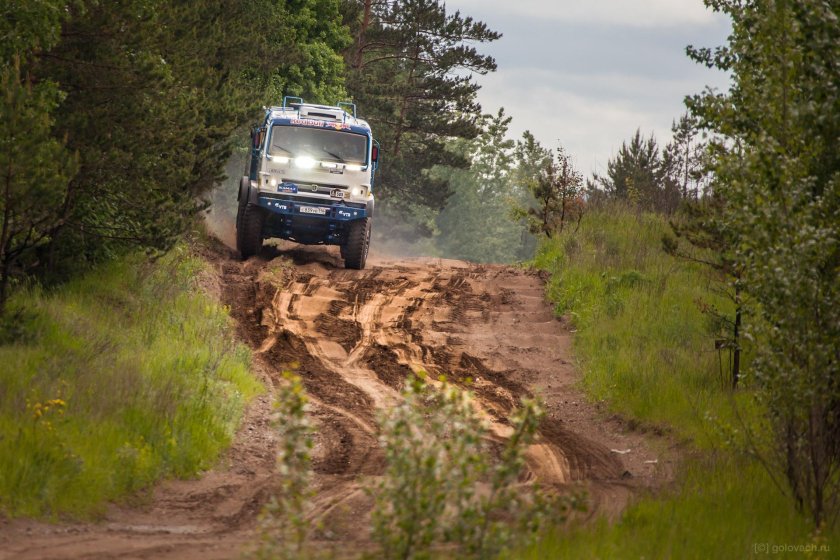 Звук КАМАЗА езда