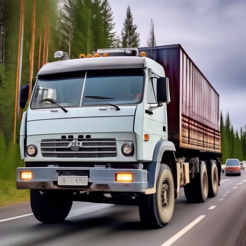 Седельный тягач камаз