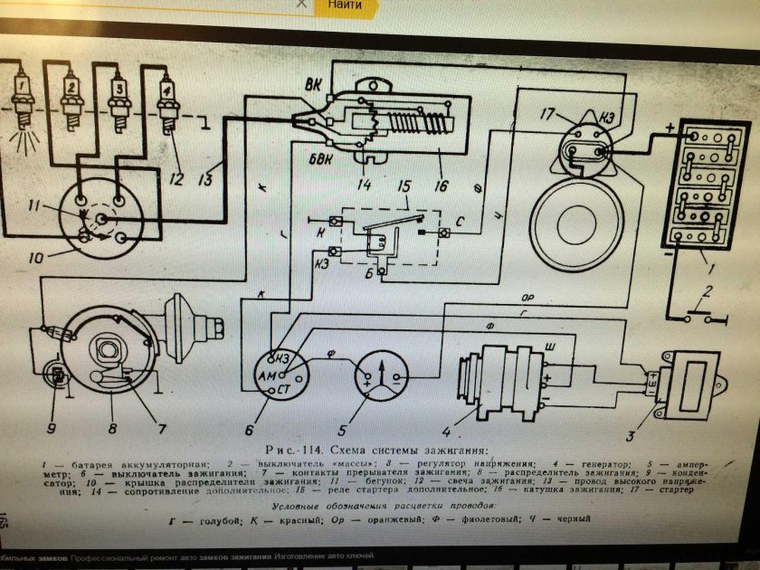 Электрооборудование зажигания УАЗ 3303