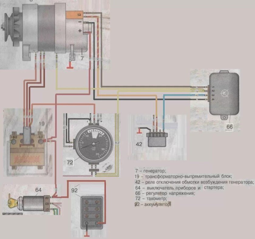 Реле поворотов ЗИЛ 4331 12в схема