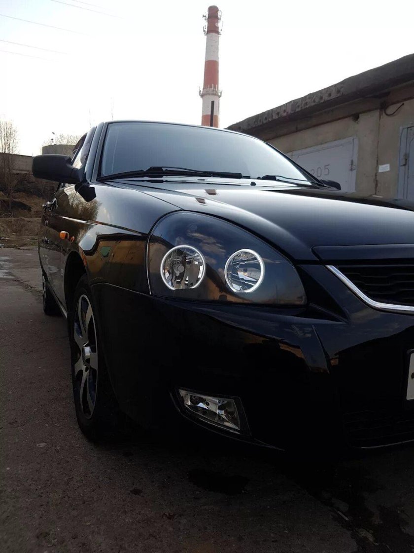 Лада Приора ангельские глазки