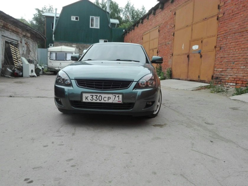 Лада Приора кварц антихром