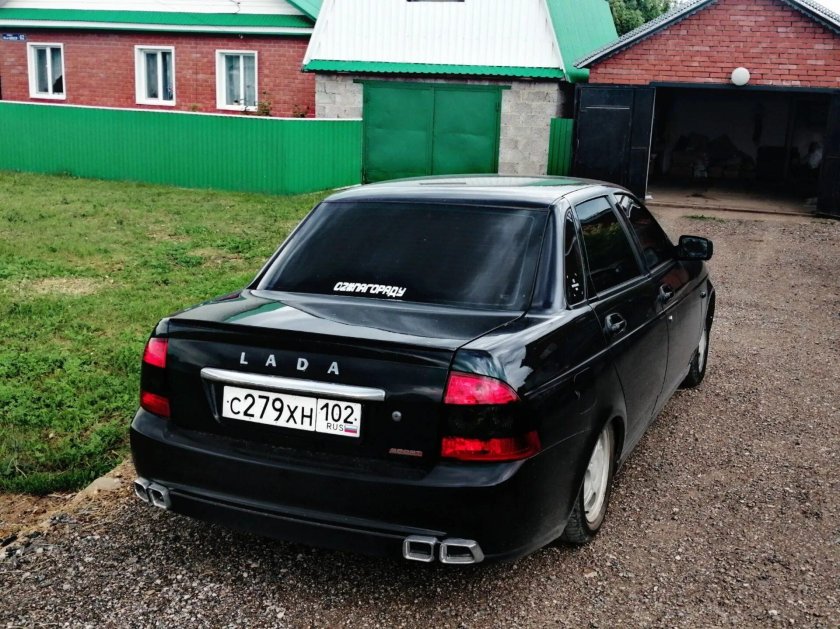 Приора 2 тонировка фар