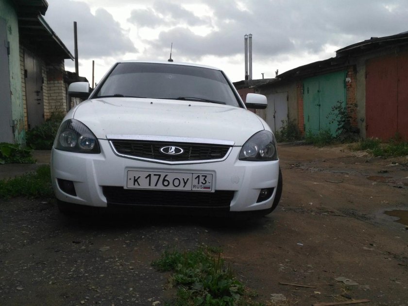 Приора 2 тонировка фар