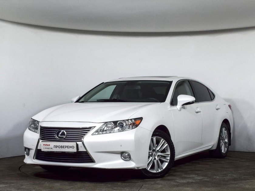Лексус es 250 белый