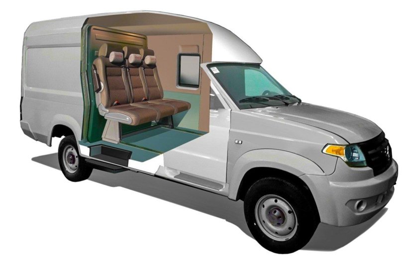 УАЗ профи кемпер