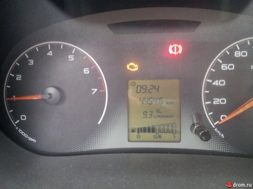 Лада Гранта 2013 датчик приборов