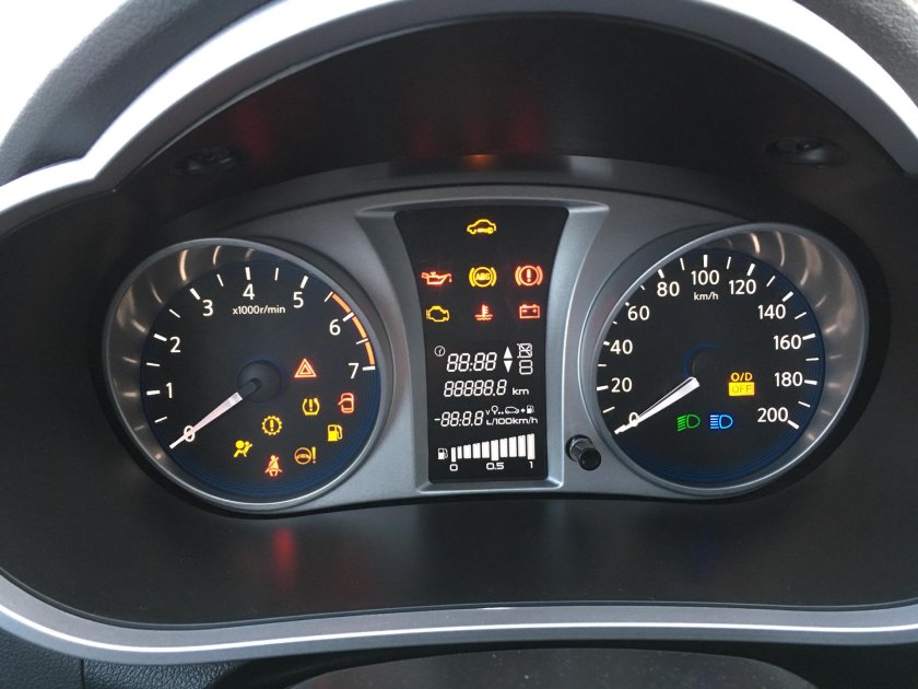 Приборная панель Datsun on-do