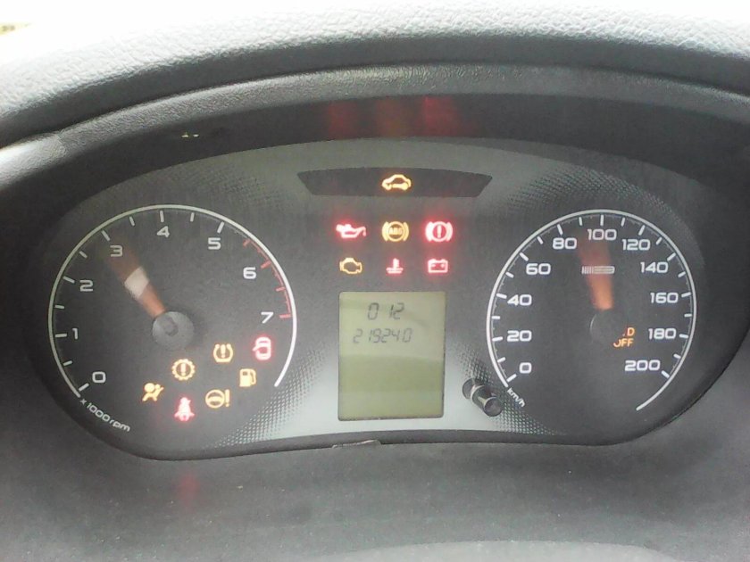 Лада Гранта 2013 датчик приборов