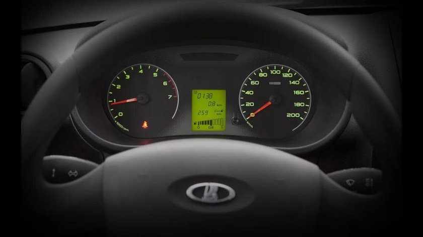 ВАЗ 2190 приборная панель