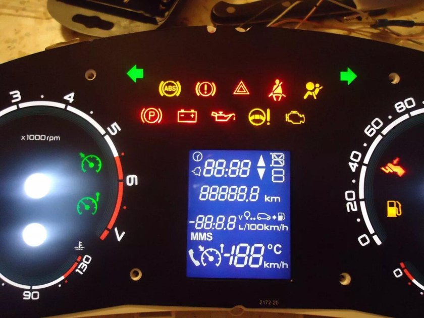 Приборная панель Приора 2