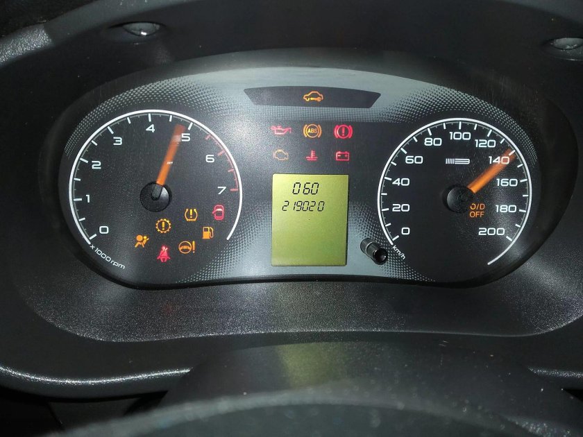 Приборная панель Лада Гранта 2022