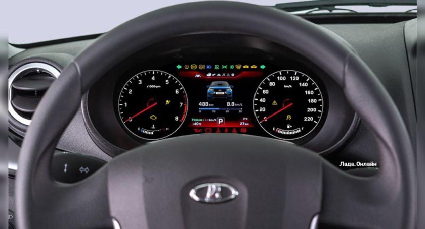 Панель приборов Лада Гранта 2021