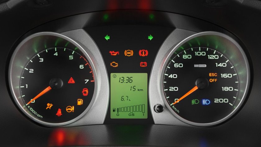 Приборная панель Лада Гранта 2022