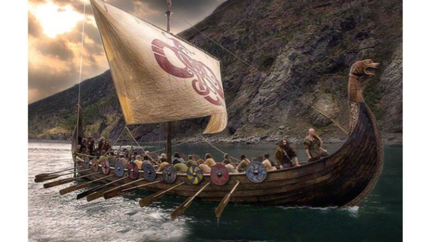 Драккар норманнов