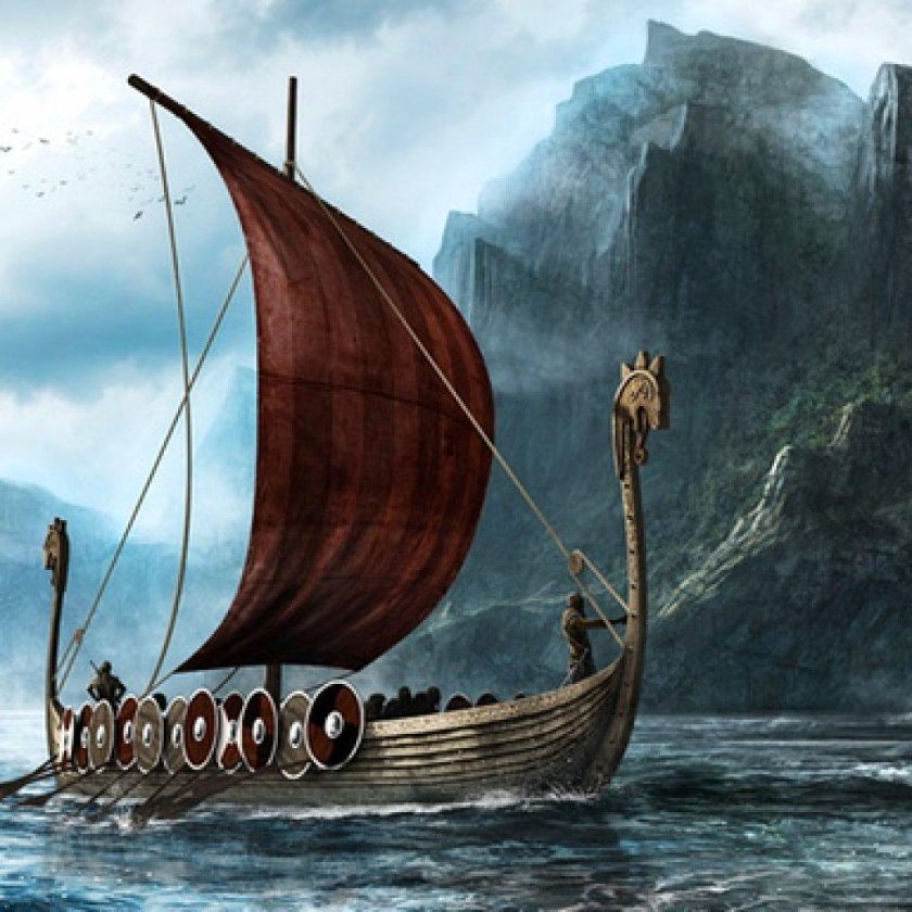 Корабли викингов драккары