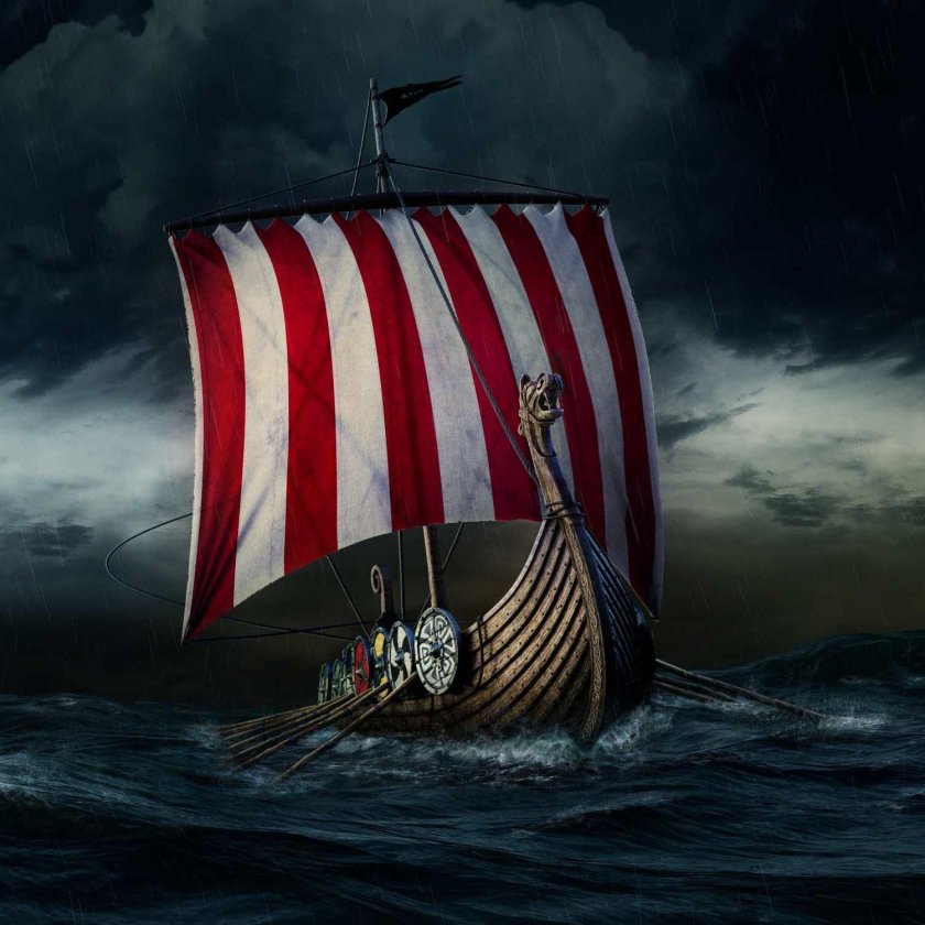 Драккар викингов