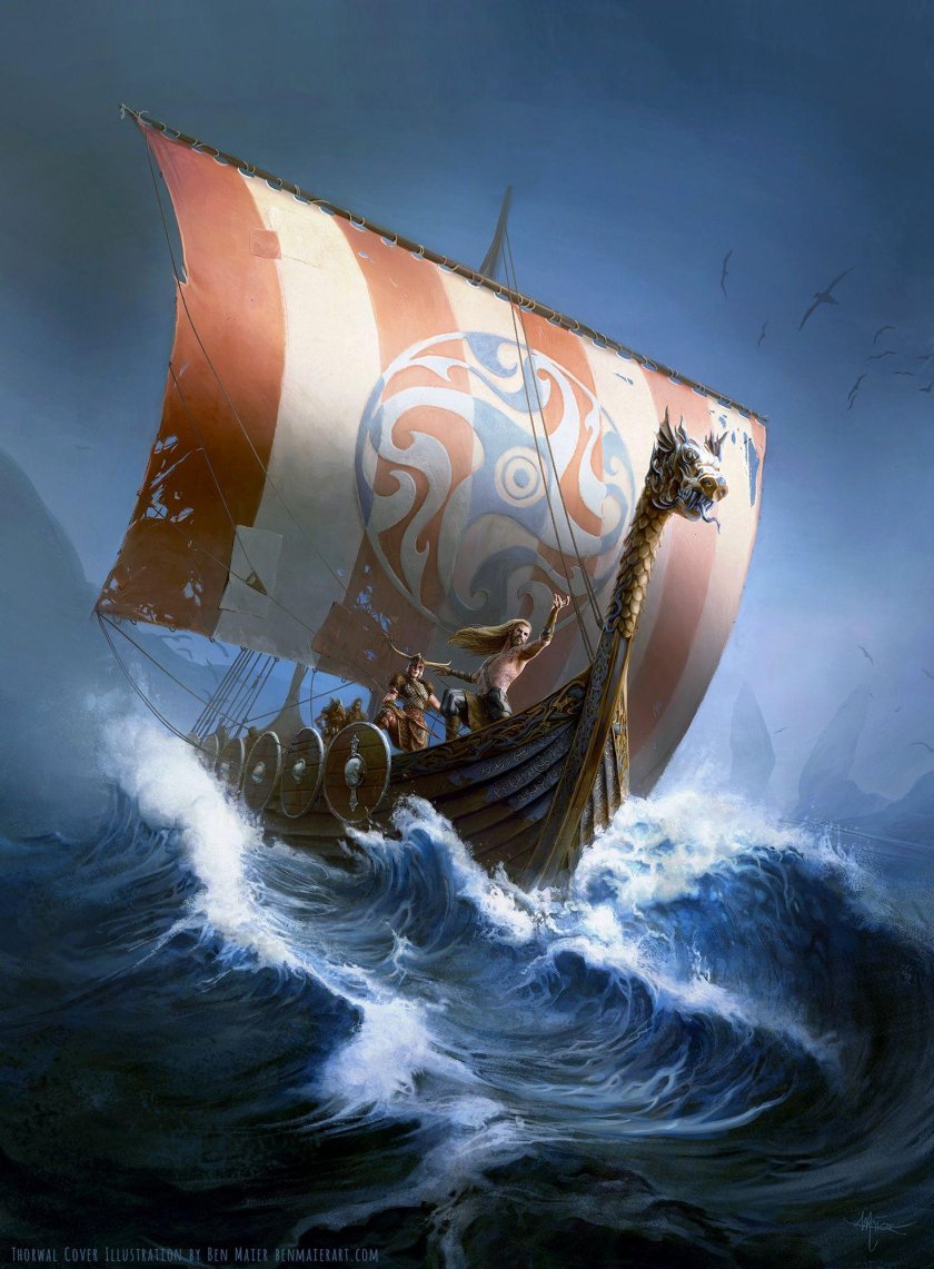 Драккар викингов