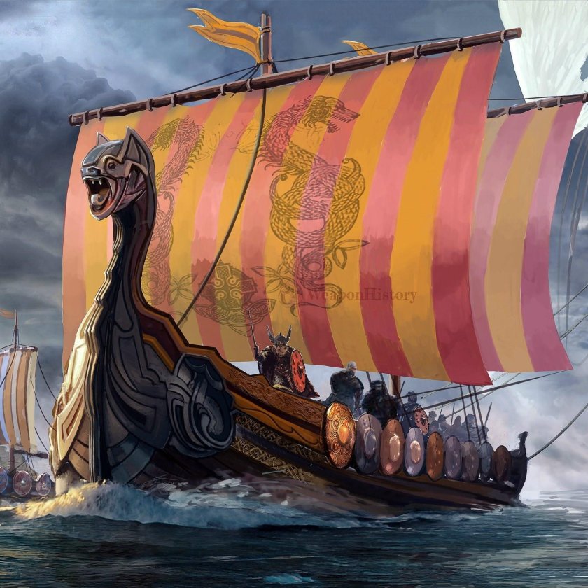 Дракар норманнов