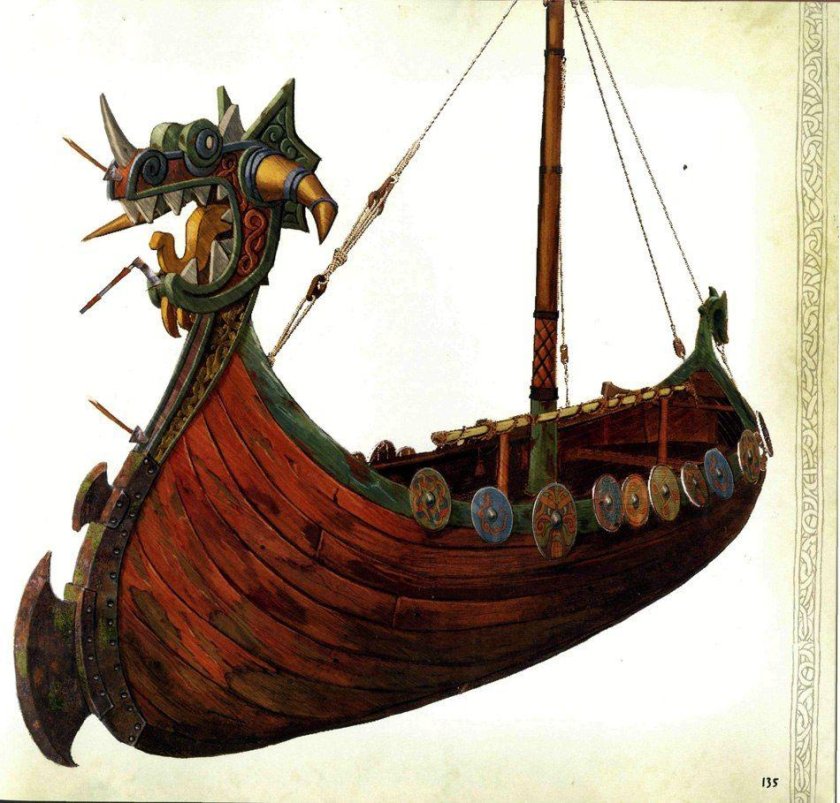 Скандинавский дракар