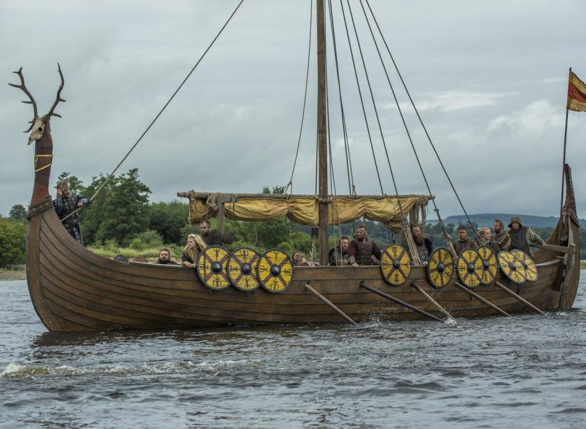 Корабли викингов драккары