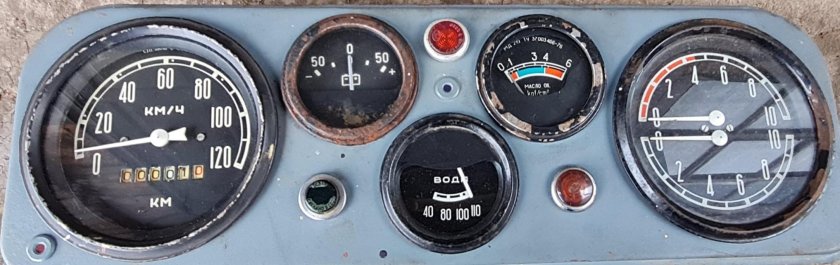 Приборная панель трактора т 40