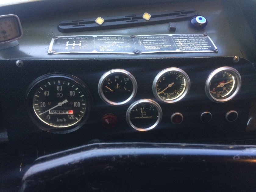 Приборный щиток ЗИЛ 130