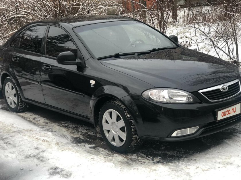 Дэу Джентра черная