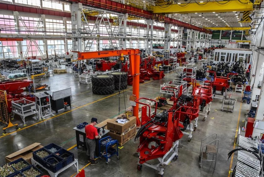 Цех тракторов Ростсельмаш