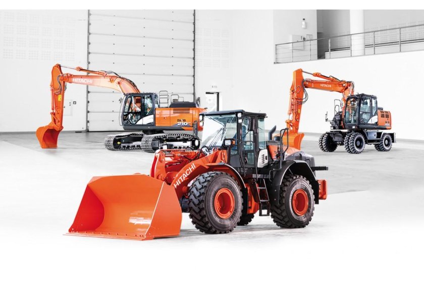 Экскаватор погрузчик Хитачи