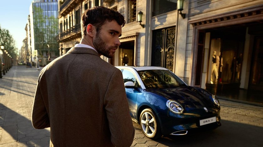 Бизнесмен в машине