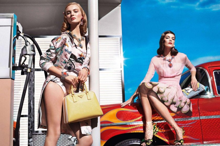 Прада Весна лето рекламная кампания